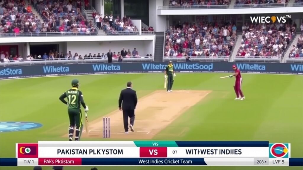 pakistan national cricket team vs west indies cricket team timeline